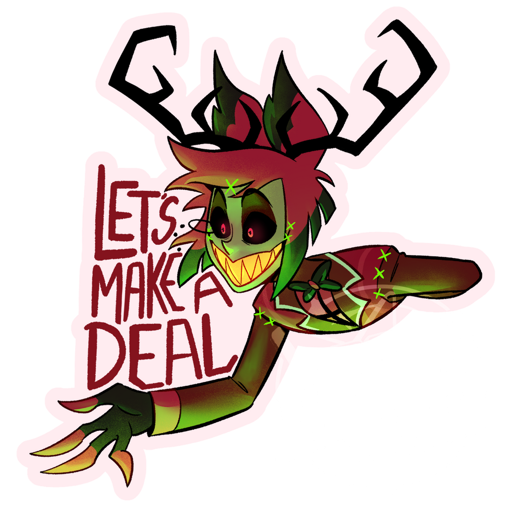 PRE-ORDER Alastor Vinyl Stickers
