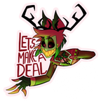 PRE-ORDER Alastor Vinyl Stickers