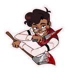 PRE-ORDER Alastor Vinyl Stickers