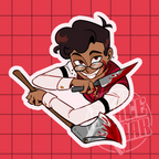 PRE-ORDER Alastor Vinyl Stickers