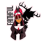 PRE-ORDER Alastor Vinyl Stickers