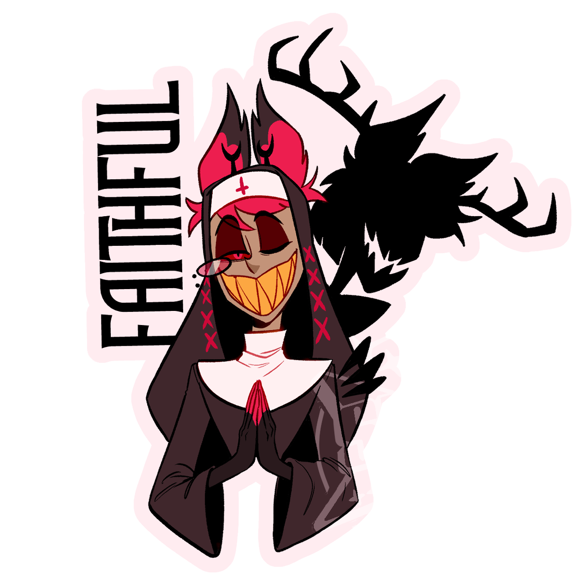 PRE-ORDER Alastor Vinyl Stickers