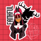 PRE-ORDER Alastor Vinyl Stickers