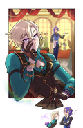 Aventurine & Butler - Honkai: Star Rail Poster