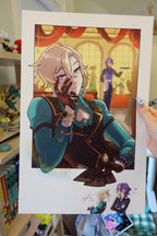 Aventurine & Butler - Honkai: Star Rail Poster