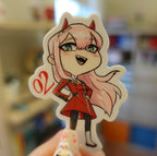 Zero Two - Vinyl Sticker