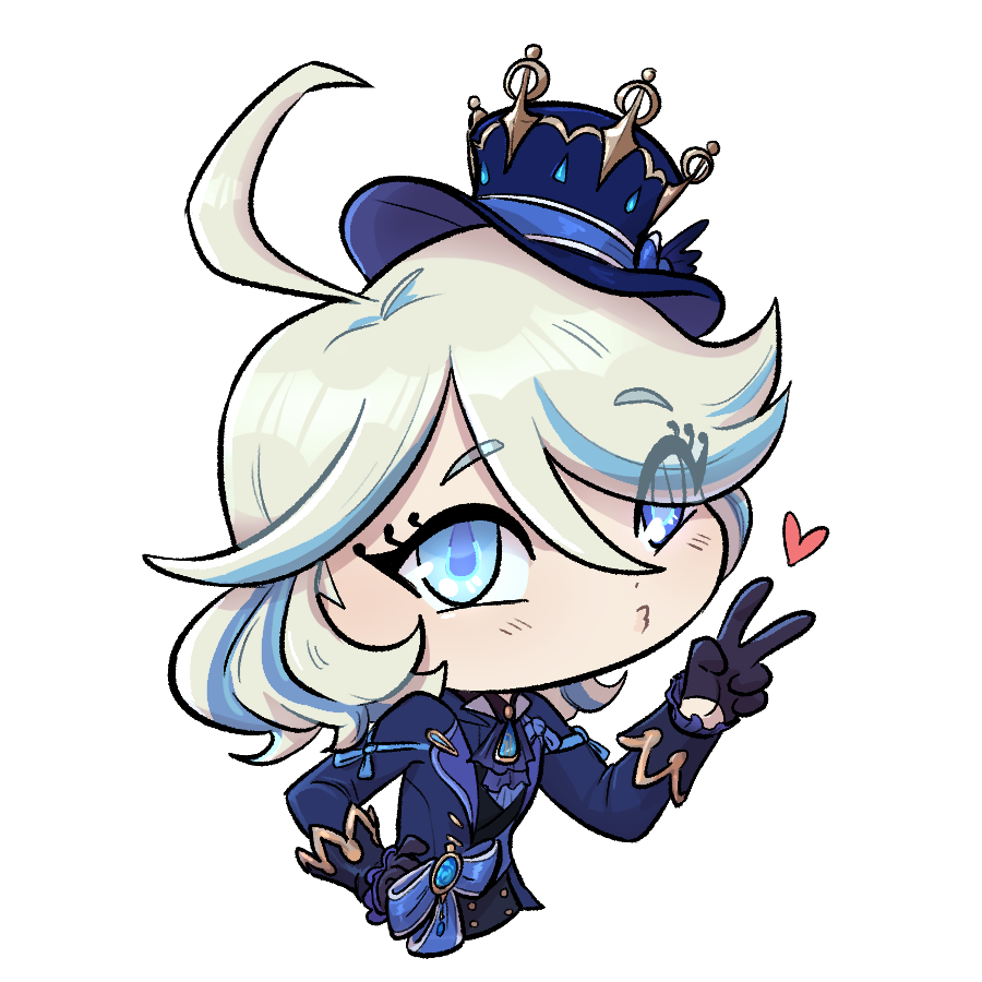 Furina - Vinyl Sticker