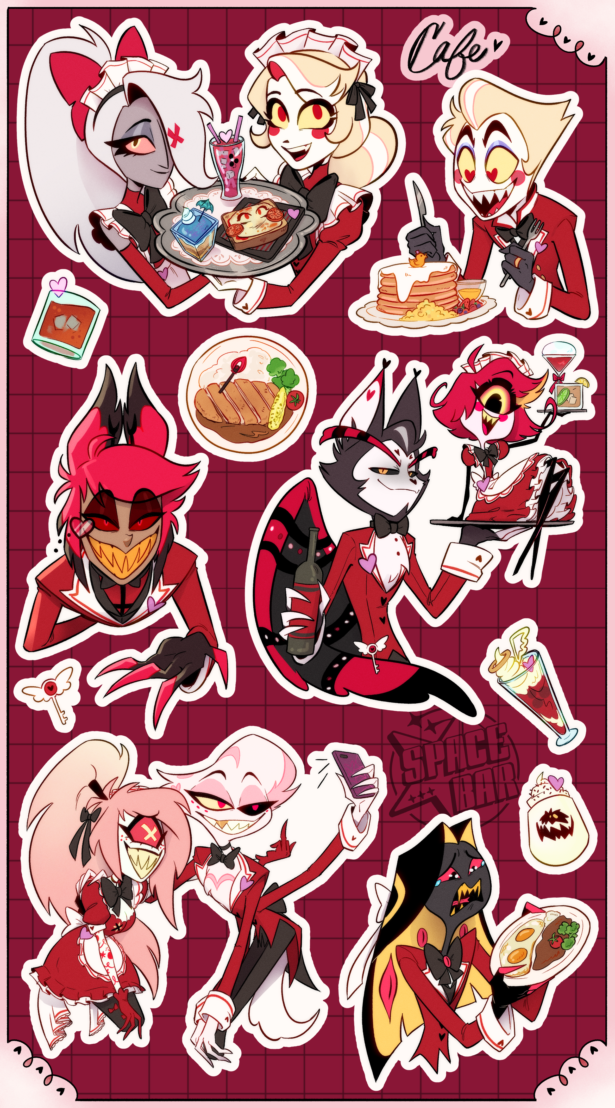 PRE-ORDER Haz Sticker Sheet