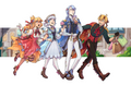 Inazuma in Fontaine - Genshin Poster