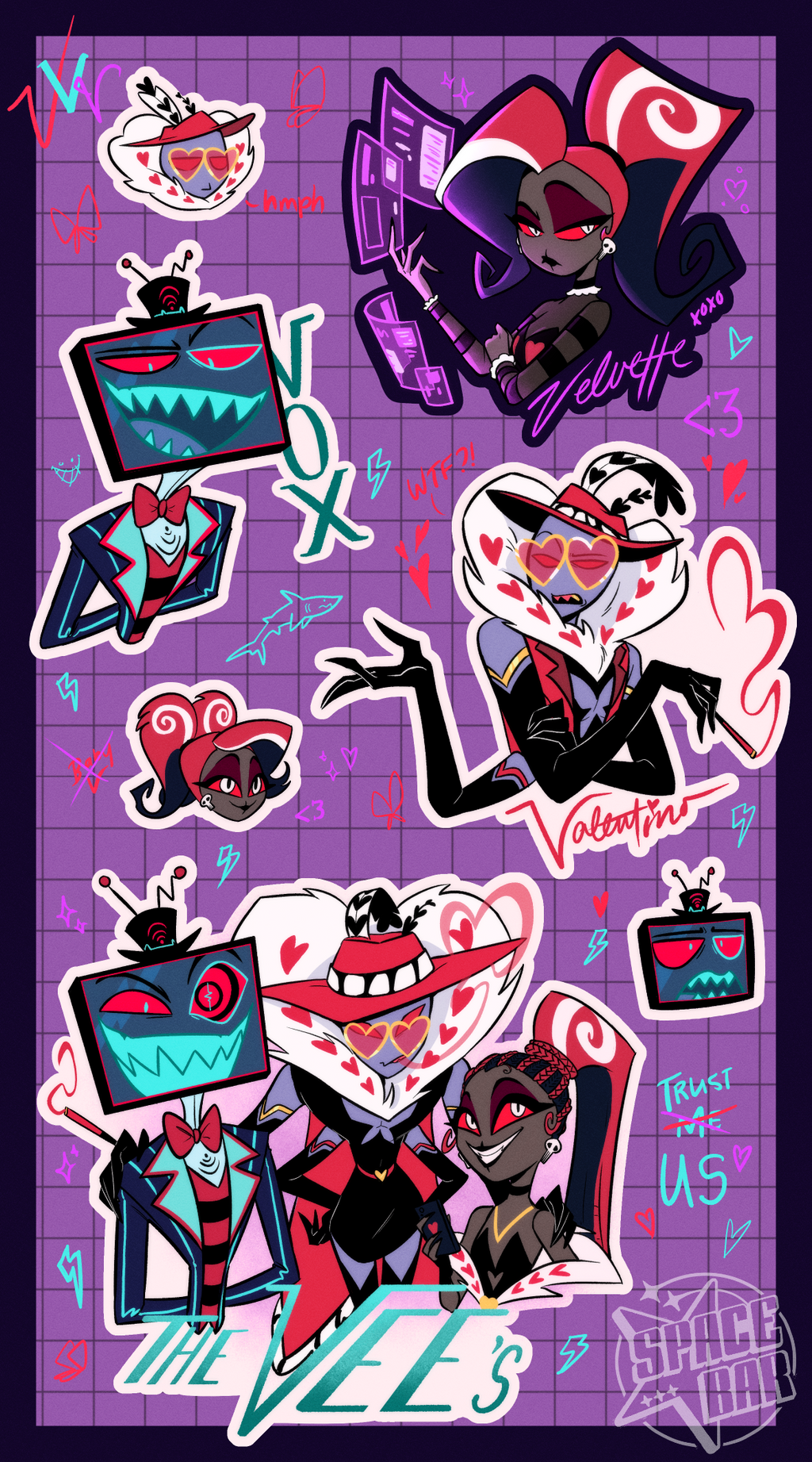PRE-ORDER Haz Sticker Sheet