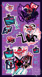 PRE-ORDER Haz Sticker Sheet