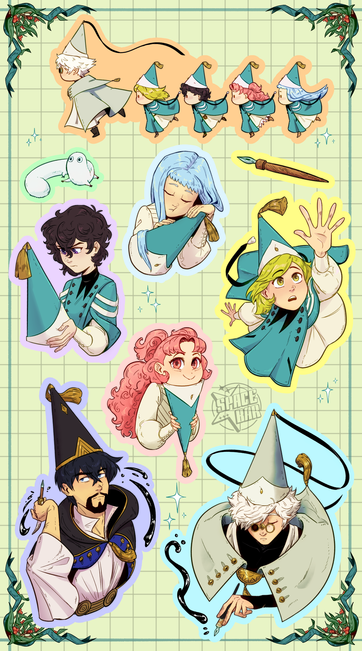 PRE-ORDER Witch Hat Atelier Sticker Sheet