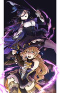 Clorinde and Navia - Genshin Poster